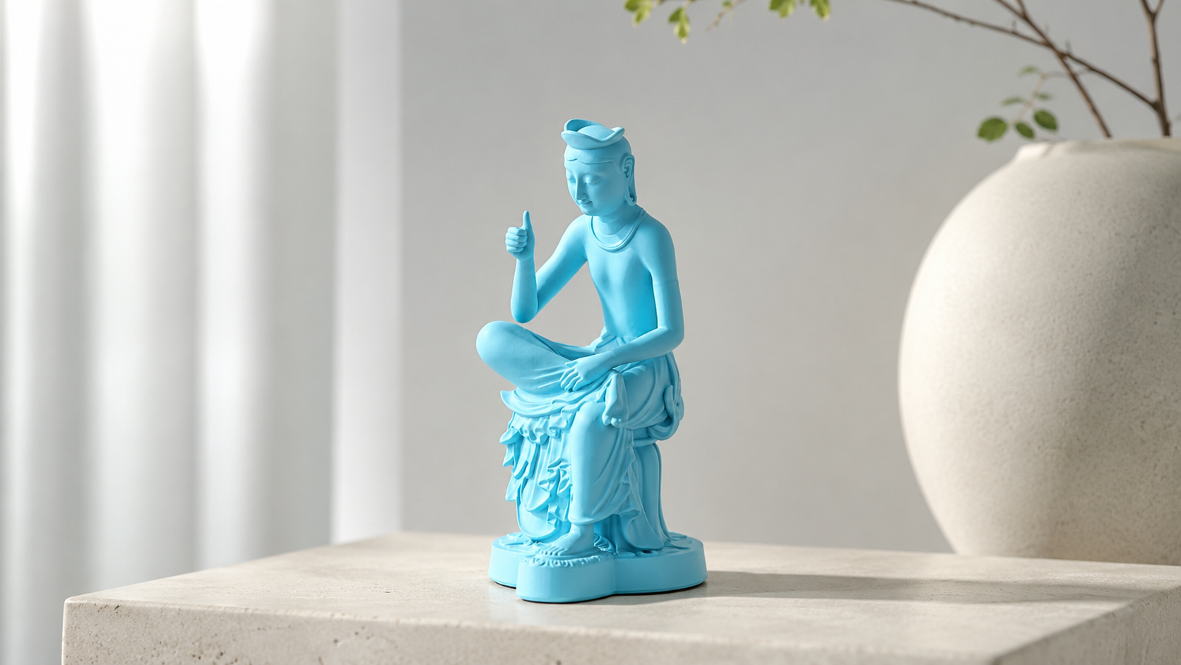Pensive Bodhisattva Miniature — You’re the Best Edition