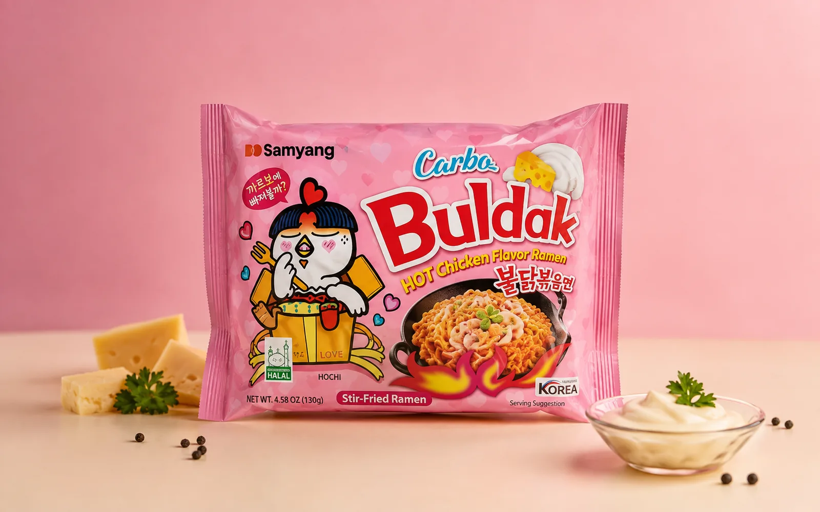 Buldak Carbonara: Global Hype, Korean Choice