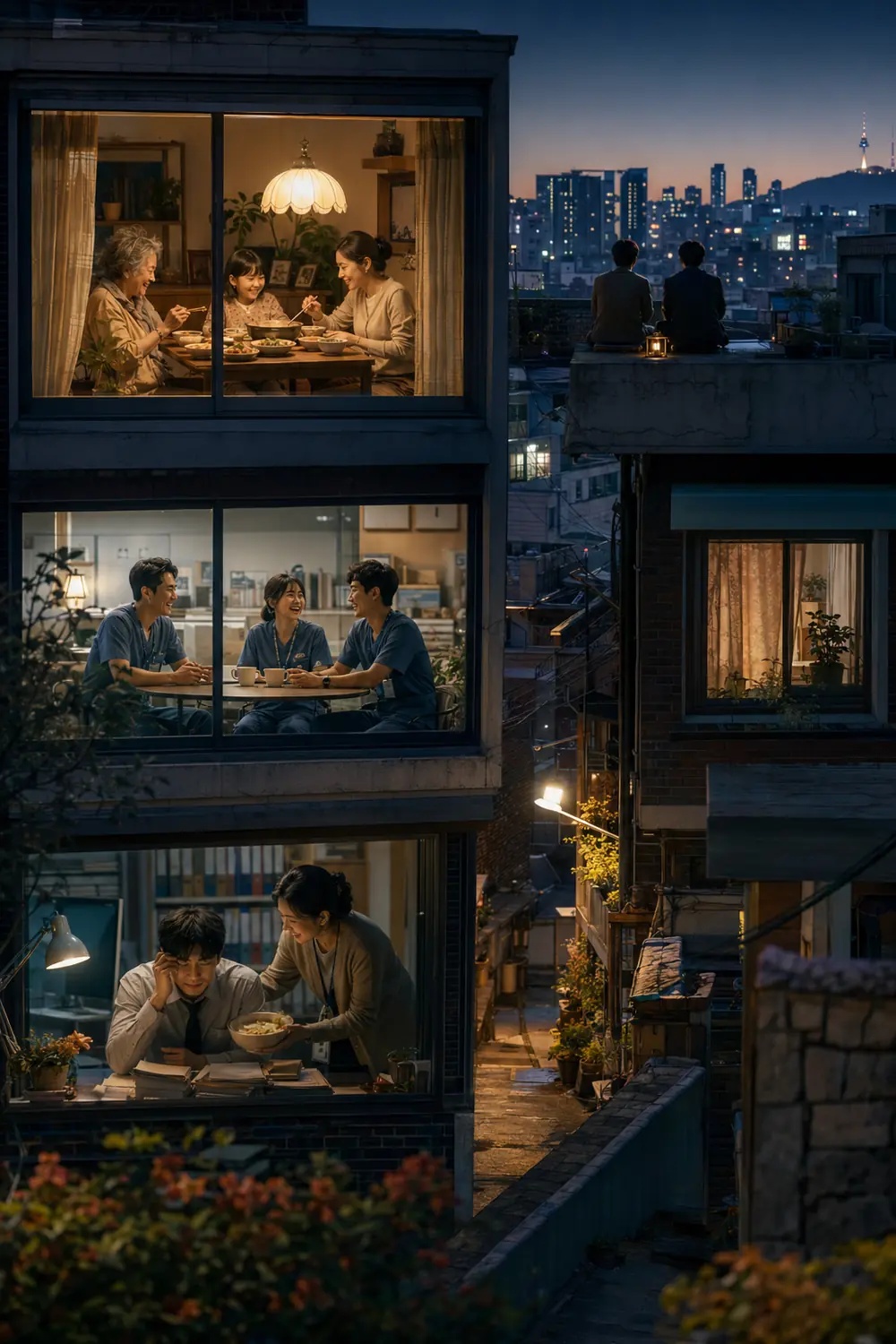 Korean dramas building emotional depth through relationships, family and everyday acts of care